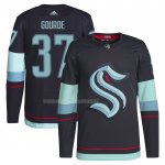Maglia Hockey Seattle Kraken Yanni Gourde Home Primegreen Autentico Pro Blu
