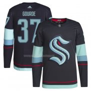 Maglia Hockey Seattle Kraken Yanni Gourde Home Primegreen Autentico Pro Blu