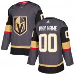 Maglia Hockey Vegas Golden Knights Personalizzate Home Gris