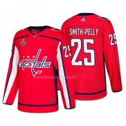 Maglia Hockey Washington Capitals Devante Smith Pelly Bound Patch Stanley Cup Final Rosso