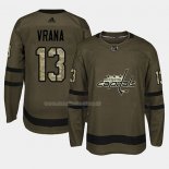 Maglia Hockey Washington Capitals Jakub Vrana 2018 Salute To Service Verde Militare