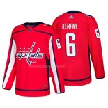 Maglia Hockey Washington Capitals Michal Kempny Home Autentico Giocatore Rosso