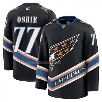 Maglia Hockey Washington Capitals Tj Oshie Alternato 50th Anniversary Premier Breakaway Nero