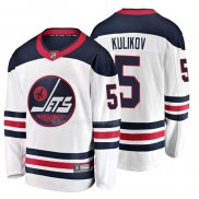 Maglia Hockey Winnipeg Jets Dmitry Kulikov Heritage Breakaway Bianco