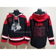 Felpa con Cappuccio Chicago Blackhawks Patrick Kane Nero