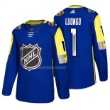 Maglia Hockey 2018 All Star Florida Panthers Roberto Luongo Blu