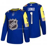 Maglia Hockey 2018 All Star Florida Panthers Roberto Luongo Blu