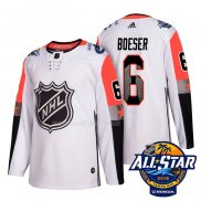 Maglia Hockey 2018 All Star Vancouver Canucks Brock Boeser Autentico Bianco