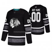 Maglia Hockey 2019 All Star Chicago Blackhawks Personalizzate Nero