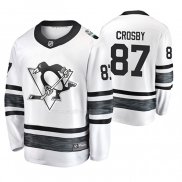 Maglia Hockey 2019 All Star Pittsburgh Penguins Sidney Crosby Bianco