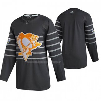 Maglia Hockey 2020 All Star Pittsburgh Penguins Autentico Gris