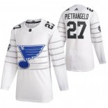 Maglia Hockey 2020 All Star St. Louis Blues Alex Pietrangelo Autentico Bianco