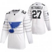 Maglia Hockey 2020 All Star St. Louis Blues Alex Pietrangelo Autentico Bianco
