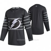 Maglia Hockey 2020 All Star Tampa Bay Lightning Autentico Gris