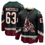 Maglia Hockey Arizona Coyotes Matias Maccelli Home Breakaway Nero