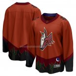 Maglia Hockey Arizona Coyotes Special Edition Breakaway Blank Arancione