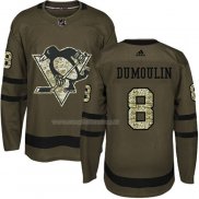 Maglia Hockey Bambino Pittsburgh Penguins Brian Dumoulin 2018 Salute To Service Verde Militare
