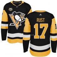 Maglia Hockey Bambino Pittsburgh Penguins Bryan Rust 50 Anniversary Home Premier Nero