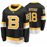 Maglia Hockey Boston Bruins Brett Ritchie Alternato Premier Breakaway Nero