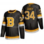 Maglia Hockey Boston Bruins Paul Carey Alternato 2019-20 Nero