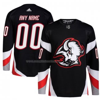 Maglia Hockey Buffalo Sabres Alternato Autentico Pro Primegreen Personalizzate Nero