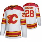 Maglia Hockey Calgary Flames Elias Lindholm 2019 Heritage Classic Autentico Bianco