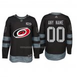 Maglia Hockey Carolina Hurricanes Personalizzate Nero
