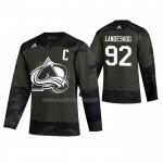 Maglia Hockey Colorado Avalanche Gabriel Landeskog 2019 Veterans Day Camuffamento