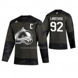 Maglia Hockey Colorado Avalanche Gabriel Landeskog 2019 Veterans Day Camuffamento
