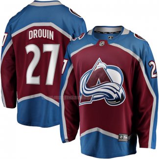 Maglia Hockey Colorado Avalanche Jonathan Drouin Home Breakaway Maroon