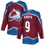 Maglia Hockey Colorado Avalanche Paul Kariya Home Autentico Rosso