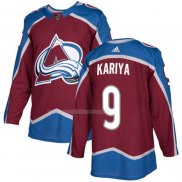 Maglia Hockey Colorado Avalanche Paul Kariya Home Autentico Rosso