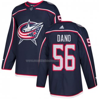 Maglia Hockey Columbus Blue Jackets Marko Dano Home Autentico Blu