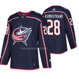 Maglia Hockey Columbus Blue Jackets Oliver Bjorkstrand Home Autentico Blu