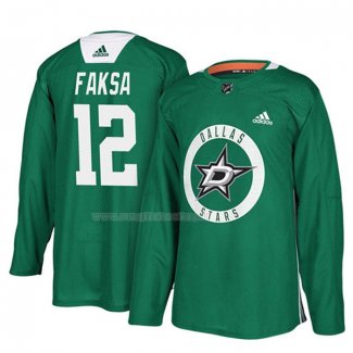 Maglia Hockey Dallas Stars Radek Faksa New Season Practice Verde
