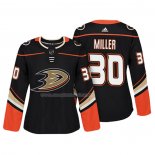 Maglia Hockey Donna Anaheim Ducks Ryan Miller Autentico Giocatore Nero