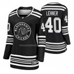 Maglia Hockey Donna Chicago Blackhawks Robin Lehner Premier Alternato Nero