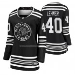 Maglia Hockey Donna Chicago Blackhawks Robin Lehner Premier Alternato Nero