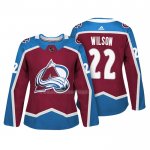 Maglia Hockey Donna Colorado Avalanche Colin Wilson Autentico Giocatore Maroon