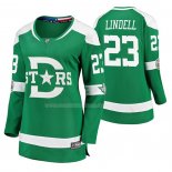 Maglia Hockey Donna Dallas Stars Esa Lindell Breakaway Giocatore 2020 Winter Classic Verde