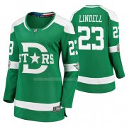 Maglia Hockey Donna Dallas Stars Esa Lindell Breakaway Giocatore 2020 Winter Classic Verde