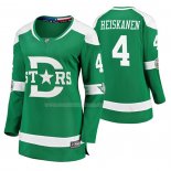 Maglia Hockey Donna Dallas Stars Miro Heiskanen Breakaway Giocatore 2020 Winter Classic Verde