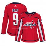 Maglia Hockey Donna Washington Capitals Dmitry Orlov Home Autentico Giocatore Rosso