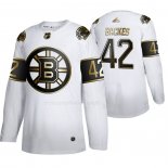 Maglia Hockey Golden Edition Boston Bruins David Backes Limited Bianco