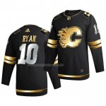Maglia Hockey Golden Edition Calgary Flames Derek Ryan Limited Autentico 2020-21 Nero