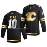 Maglia Hockey Golden Edition Calgary Flames Derek Ryan Limited Autentico 2020-21 Nero