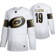 Maglia Hockey Golden Edition Carolina Hurricanes Dougie Hamilton Autentico Bianco