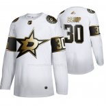 Maglia Hockey Golden Edition Dallas Stars Ben Bishop Limited Bianco