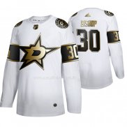 Maglia Hockey Golden Edition Dallas Stars Ben Bishop Limited Bianco