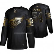 Maglia Hockey Golden Edition Detroit Red Wings Matt Puempel Autentico Nero
